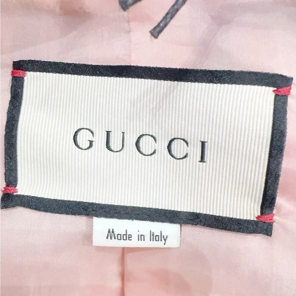 ❌sold❌Authentic Gucci Red and Blue Tweed Jacket - Picture 4 of 6
